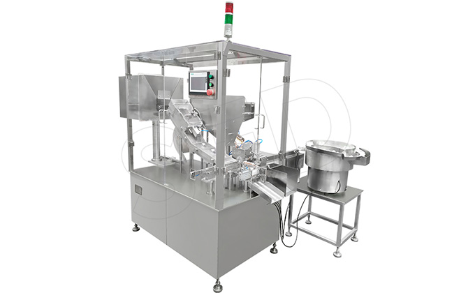Effervescent Tablets Tube Filling Machine Fully Automatic SED-PTG 