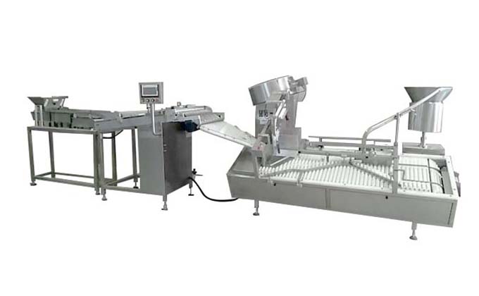 Fully Automatic Horizontal Effervescent Milk Tablet Tube Packing Machine Line