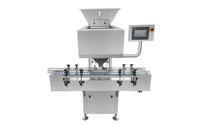 Capsule Counting Filling Machine with Wide Channels SED-10S 